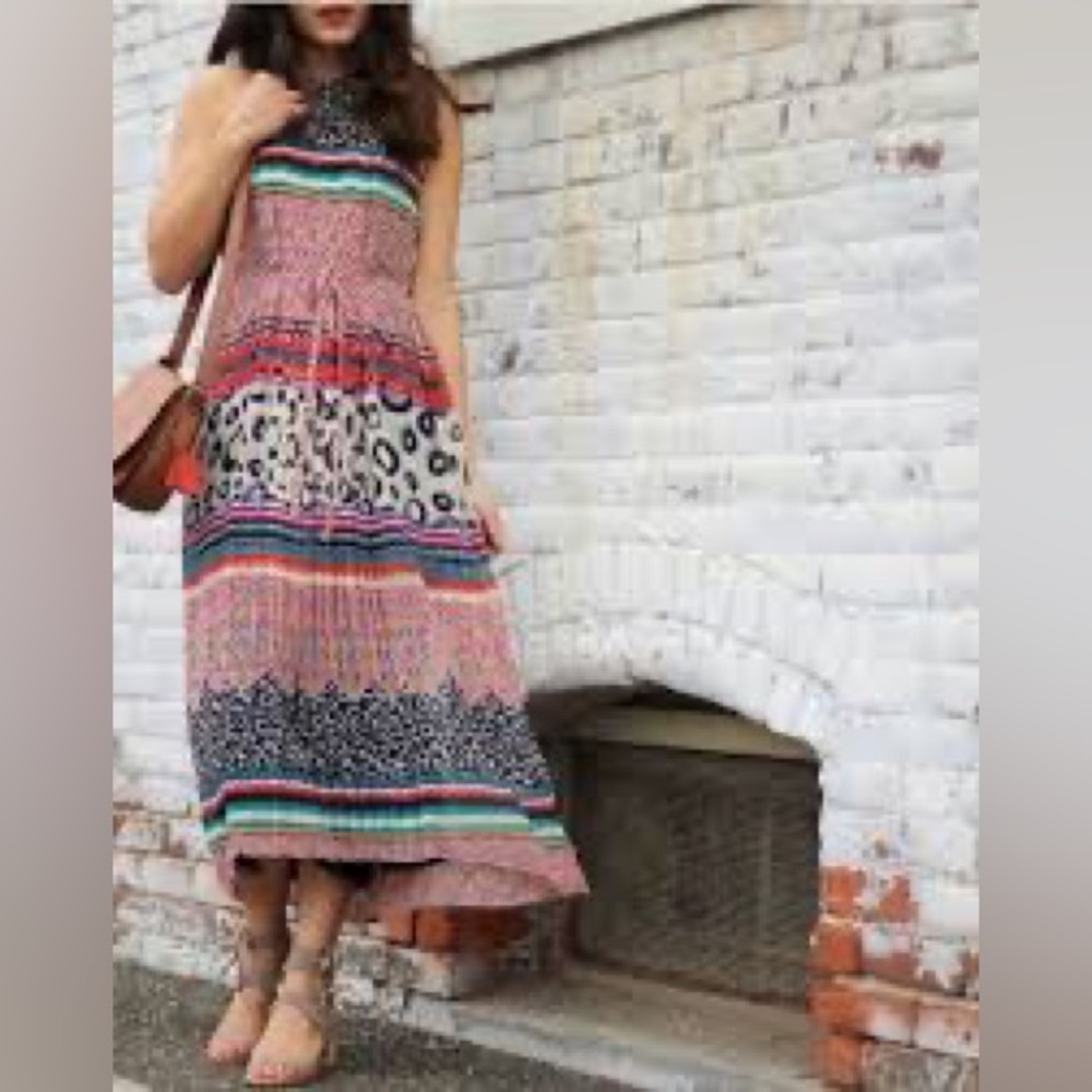 Donna Morgan Multicolor Midi Dress